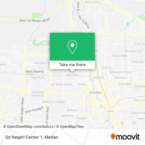 Sd Negeri Center 1 map