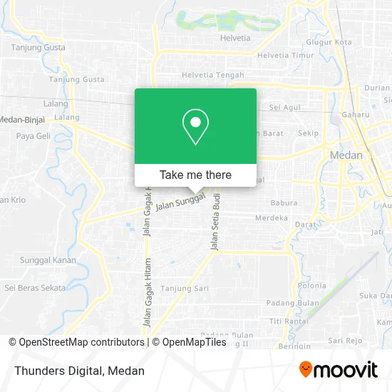 Thunders Digital map