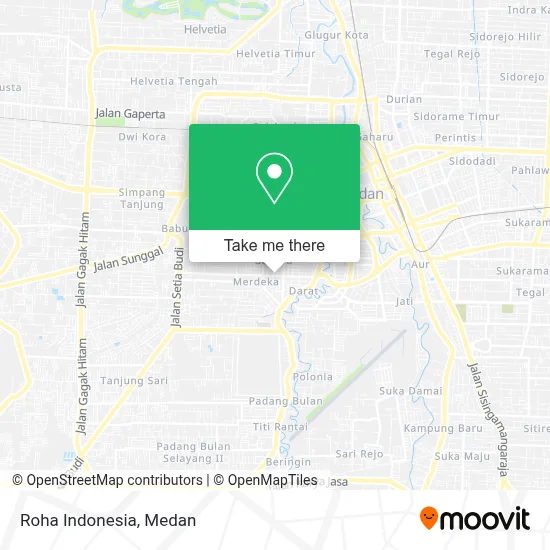 Roha Indonesia map