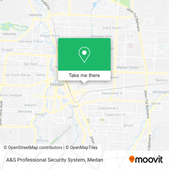 A&S Professional Security System map