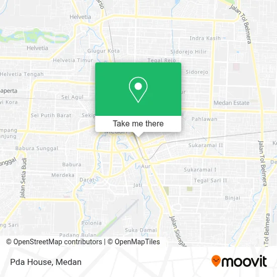 Pda House map