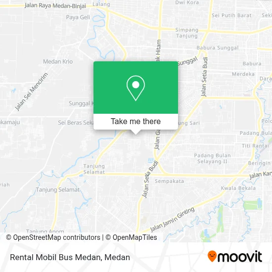 Rental Mobil Bus Medan map