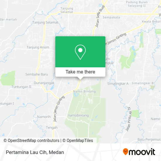 Pertamina Lau Cih map