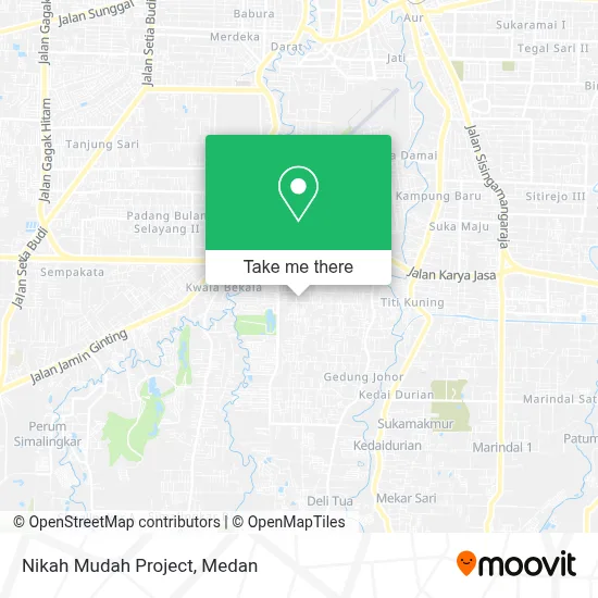 Nikah Mudah Project map