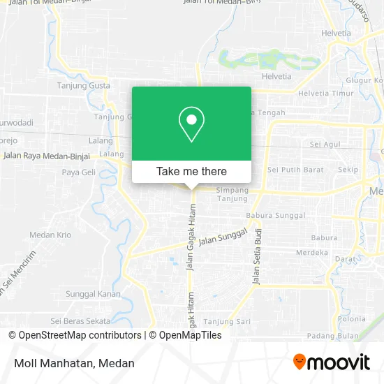 Moll Manhatan map