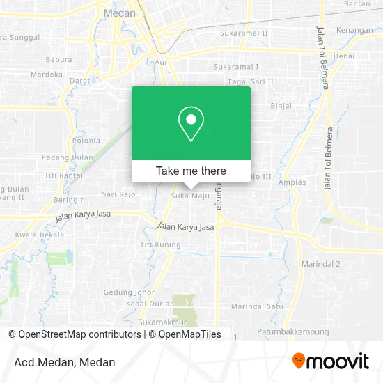 Acd.Medan map