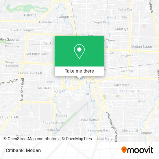 Citibank map
