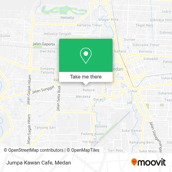 Jumpa Kawan Cafe map