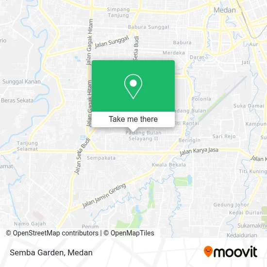 Semba Garden map