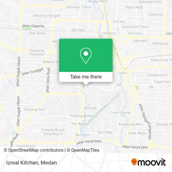Izreal Kitchen map