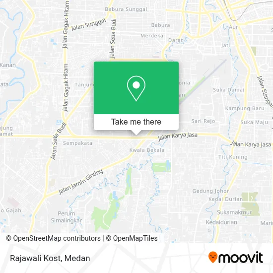 Rajawali Kost map