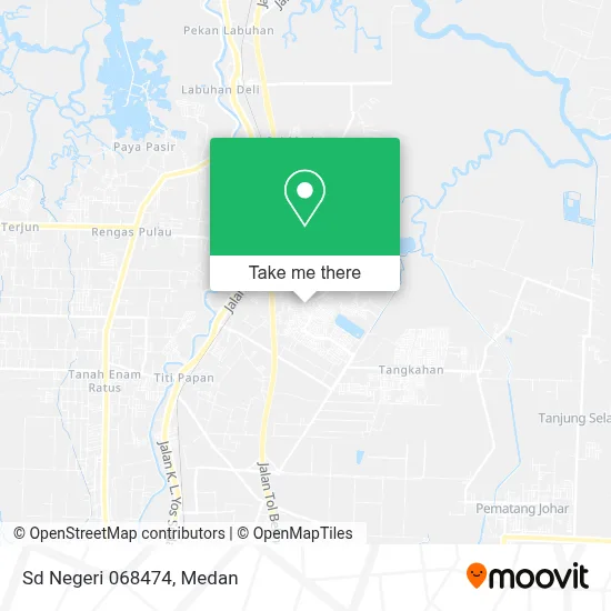 Sd Negeri 068474 map