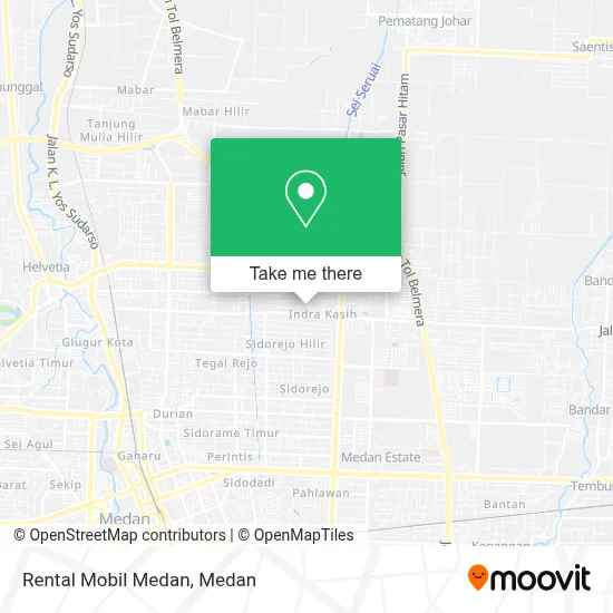 Rental Mobil Medan map