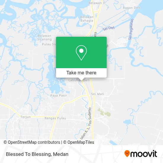 Blessed To Blessing map