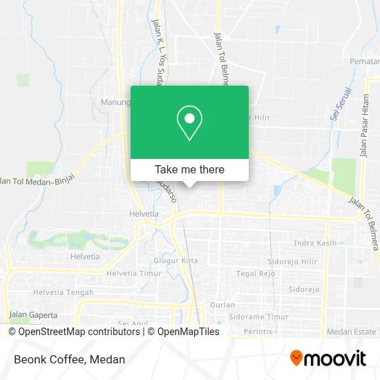 Beonk Coffee map