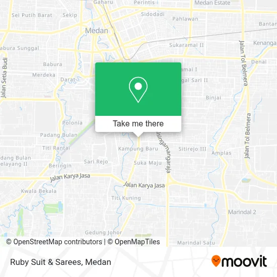 Ruby Suit & Sarees map