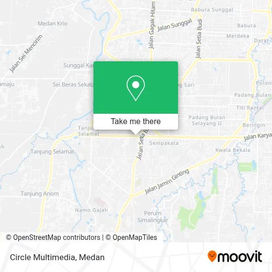 Circle Multimedia map
