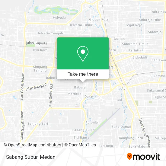 Sabang Subur map