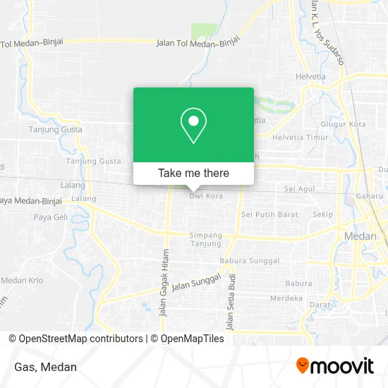Gas map