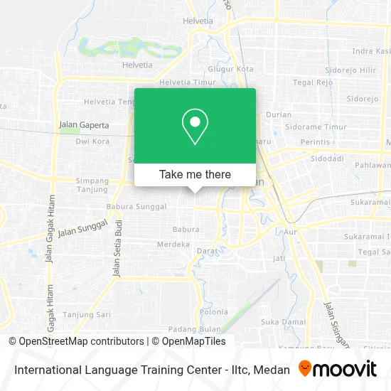 International Language Training Center  - Iltc map