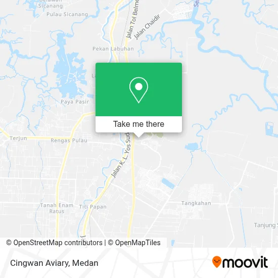 Cingwan Aviary map