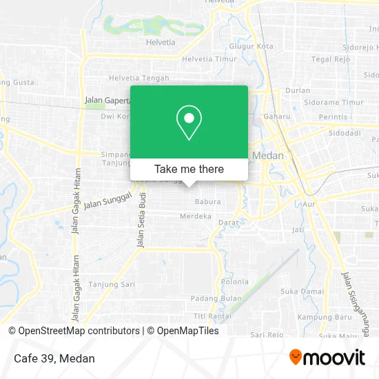 Cafe 39 map
