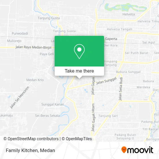 Family Kitchen map