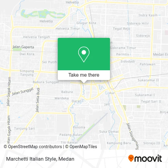Marchetti Italian Style map