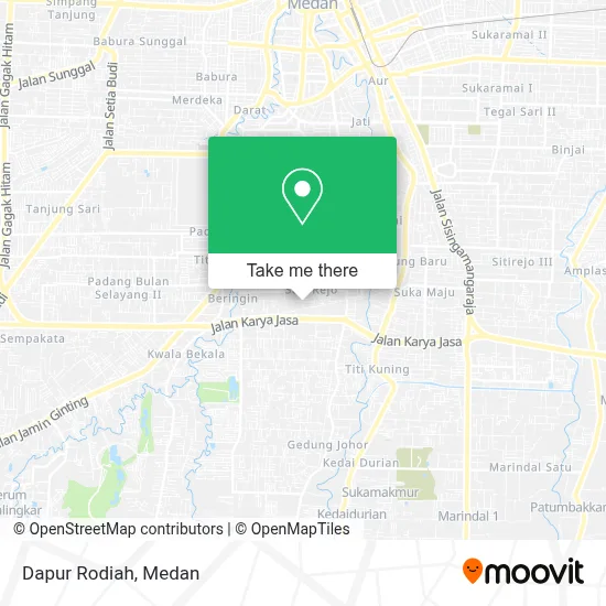Dapur Rodiah map