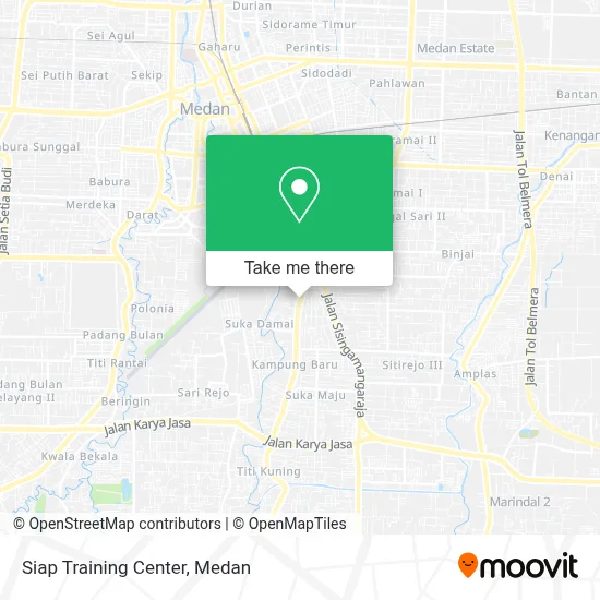 Siap Training Center map