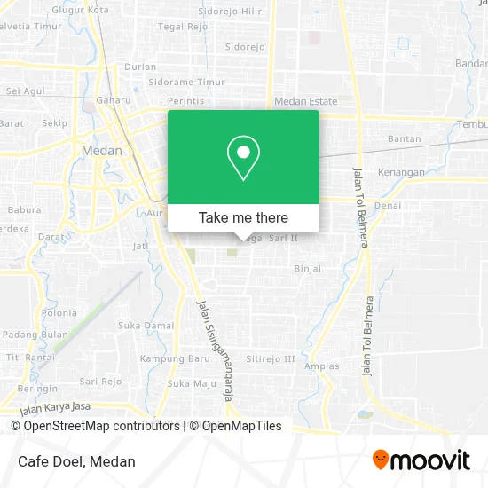 Cafe Doel map