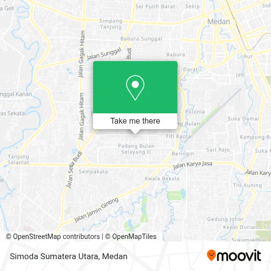 Simoda Sumatera Utara map