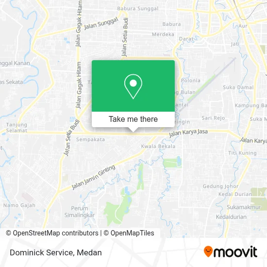 Dominick Service map