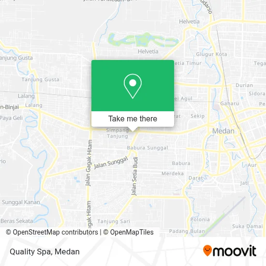 Quality Spa map