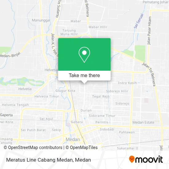 Meratus Line Cabang Medan map