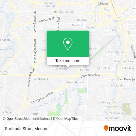 Soribada Store map