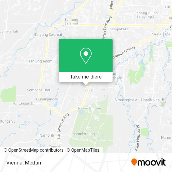 Vienna map