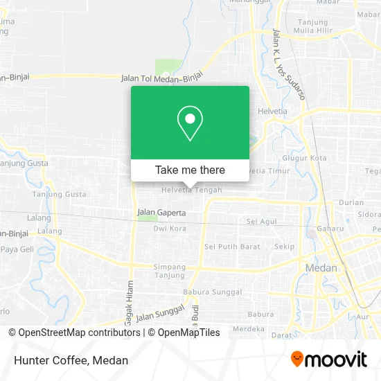Hunter Coffee map