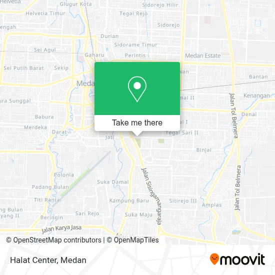 Halat Center map