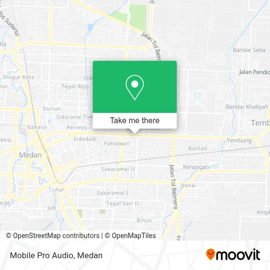 Mobile Pro Audio map