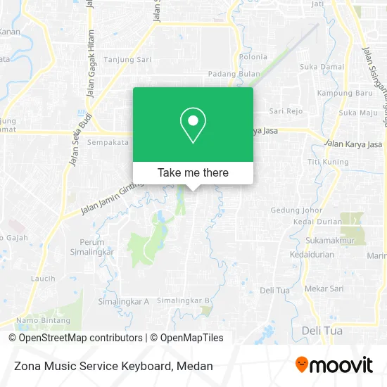 Zona Music Service Keyboard map