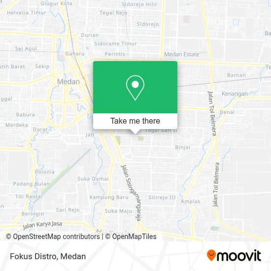 Fokus Distro map