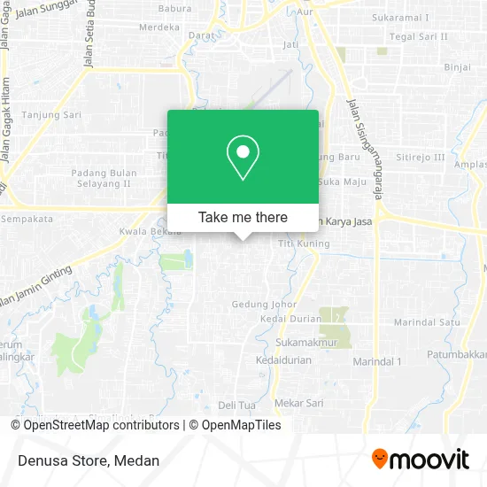 Denusa Store map