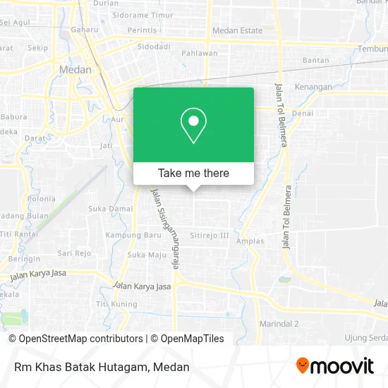 Rm Khas Batak Hutagam map