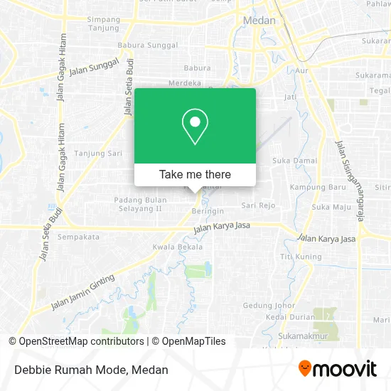 Debbie Rumah Mode map