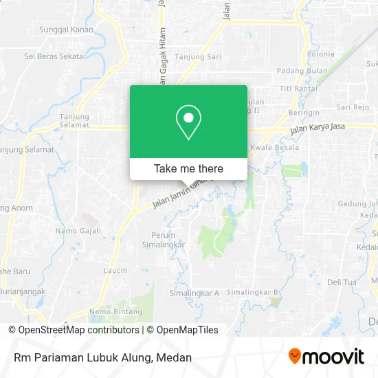 Rm Pariaman Lubuk Alung map