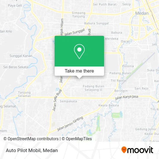 Auto Pilot Mobil map