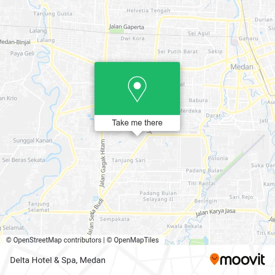 Delta Hotel & Spa map