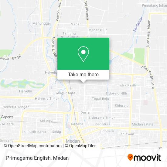 Primagama English map