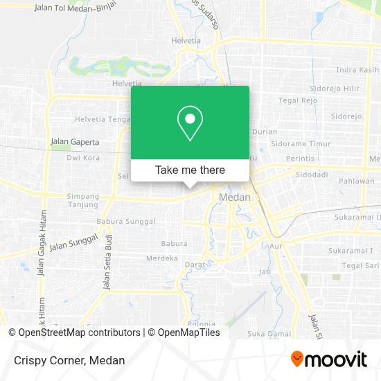 Crispy Corner map